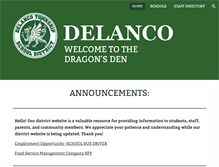 Tablet Screenshot of delanco.com